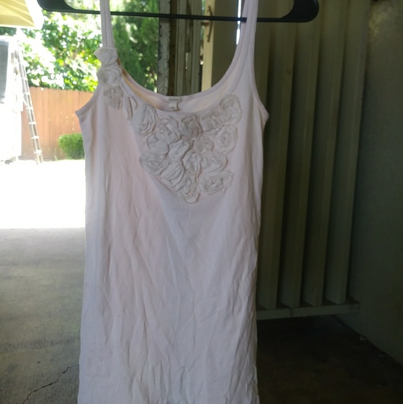 *gifted* J crew tank top w/ flowers - Picture 2 of 3